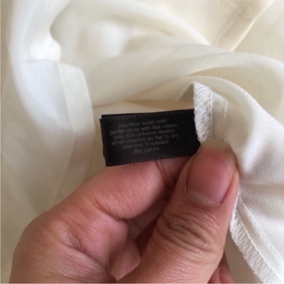 The Limited Lacy Buttondown Blouse - Picture 5 of 7